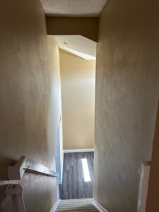 Castle Rock staircase and hallway interior
