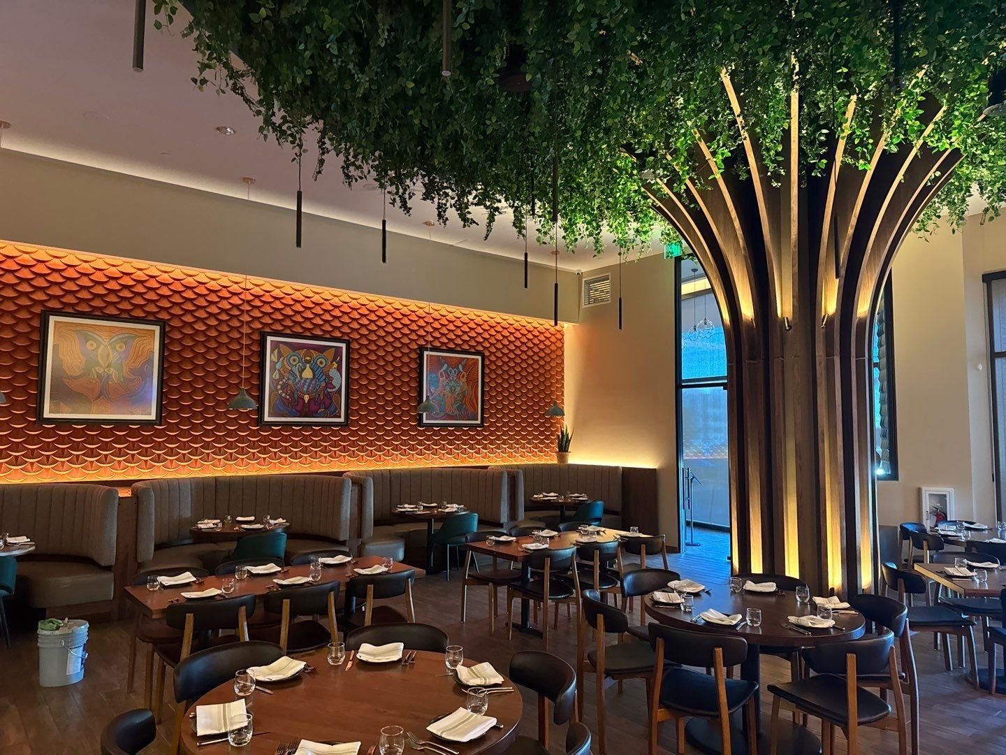 El Tule restaurant dining room in the Denver Tech Center after interior painting by H3 Painting